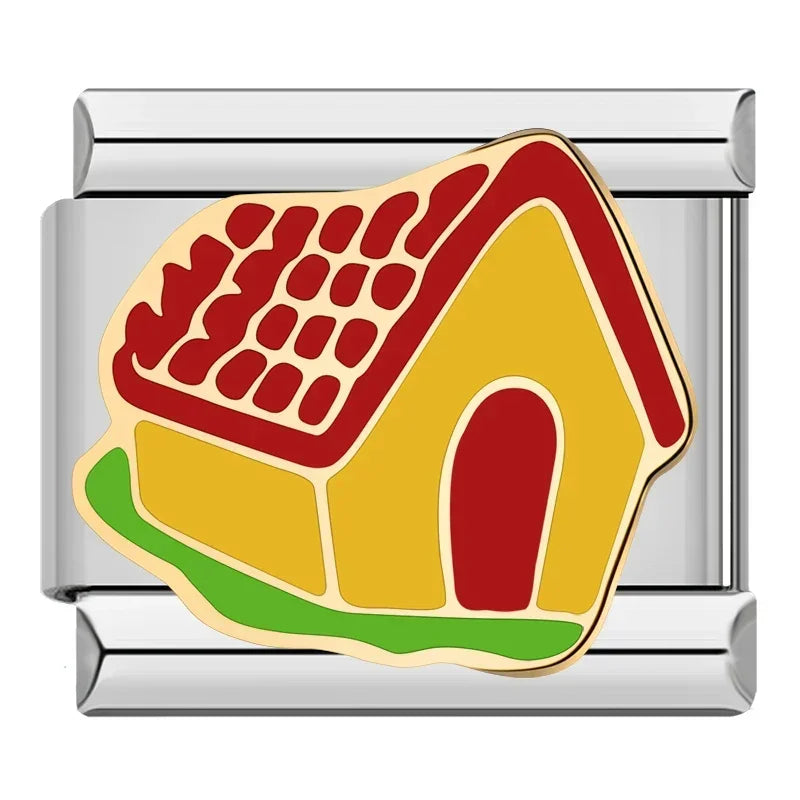 Charm Italiano Plano - Colección Momentos y Sueños (College, Pride, Familia)