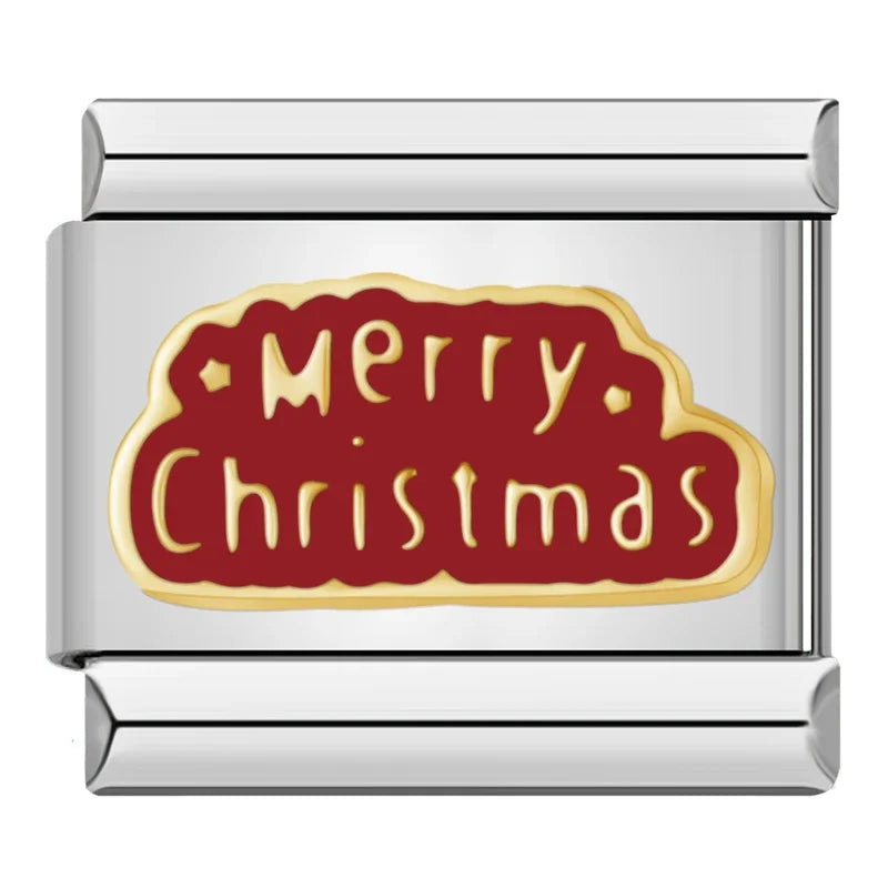 Charm Italiano Plano - Colección Magia Celestial y Holidays (Gato, Fantasma, Navidad)