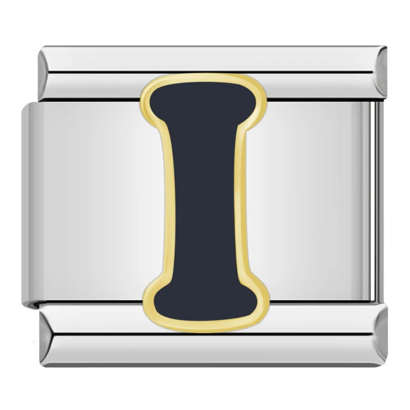 Charm Italiano Plano - Colección Amor Simple (Flores, Corazones y "I Love U")