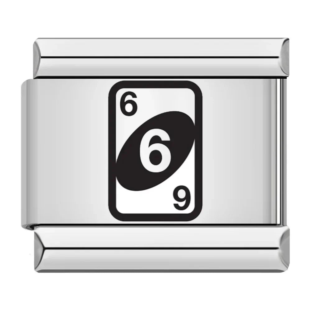 Charm Italiano Plano - Colección Casino Royale (Póker, Dados, Tragaperras)