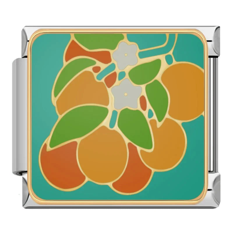 Charm Italiano Plano - Colección Personalidad y Declaraciones (Edgy & Frutal)