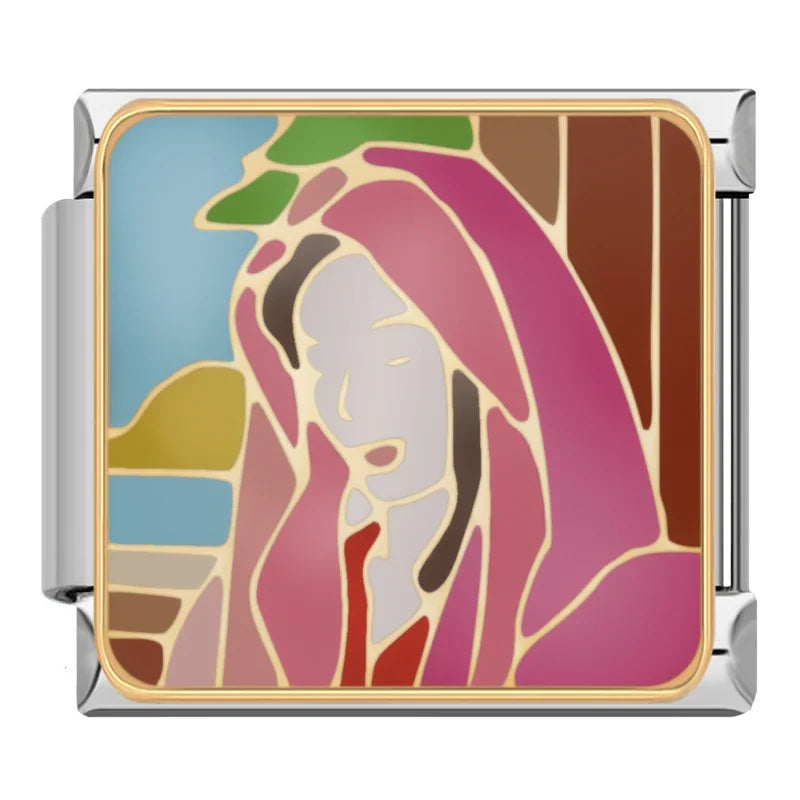 Charm Italiano Plano - Colección Diosas y Serenity (Retratos Femeninos)