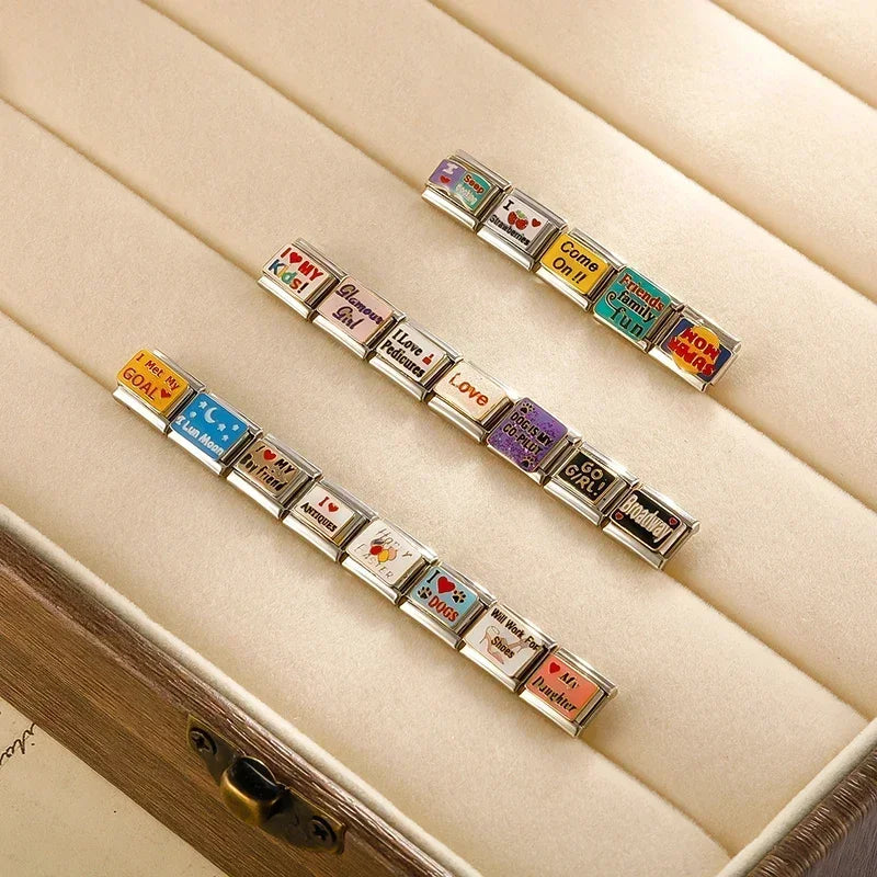 Charm Italiano Plano - Colección Metas y Estilo de Vida (Girl Power, Broadway, Shoes)