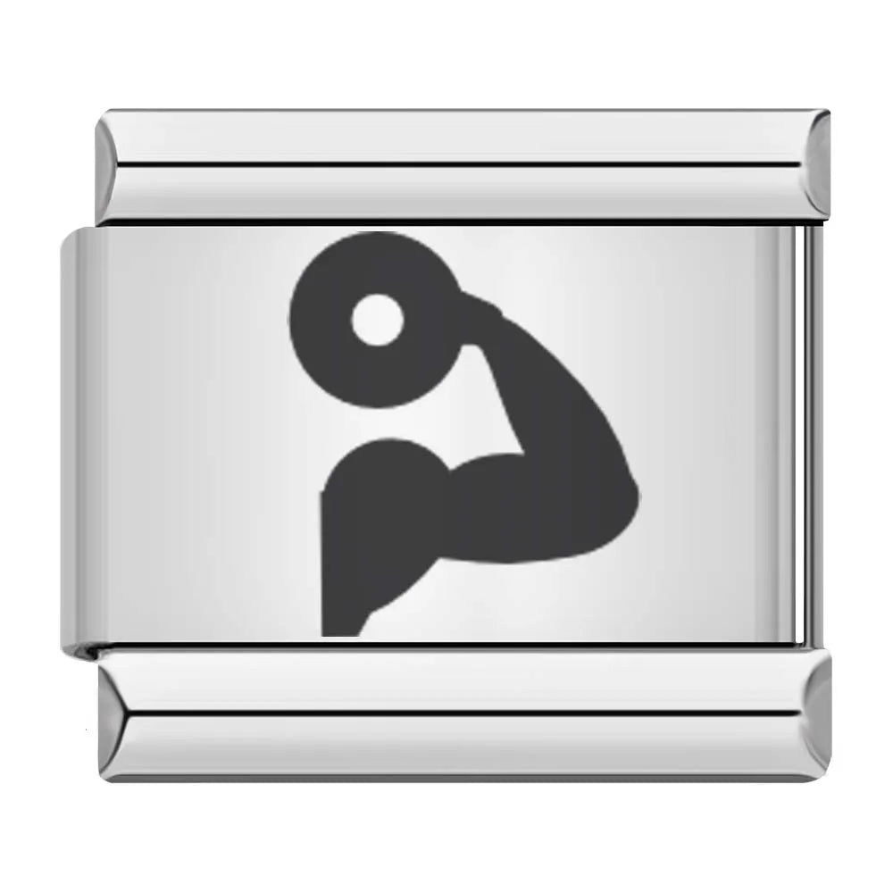 Charm Italiano Plano - Colección Deporte y Competición (Trofeos y Siluetas)