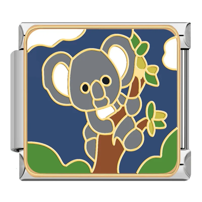 Charm Italiano Plano - Colección Viajes Exóticos (Fauna Global y Culturas)