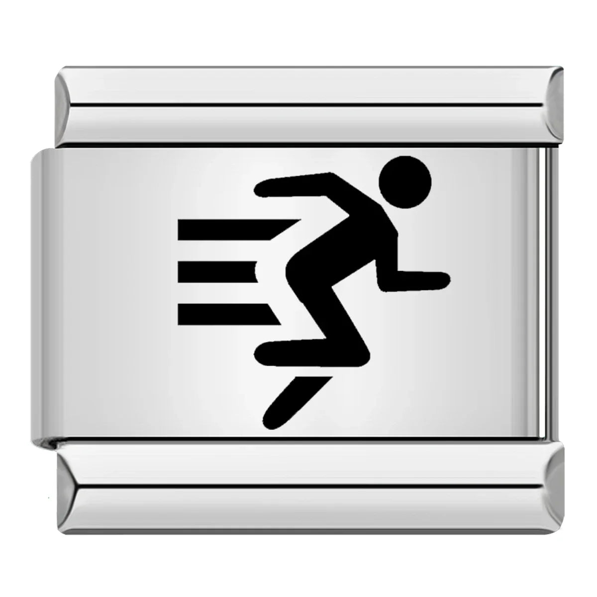 Charm Italiano Plano - Colección Deporte y Fitness (Running, Fútbol, Natación)