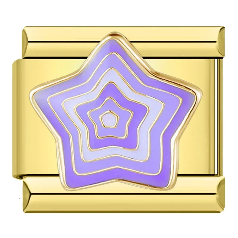 Charm Italiano Plano - Colección Gestos y Símbolos (Manos, Promesas y Suerte)