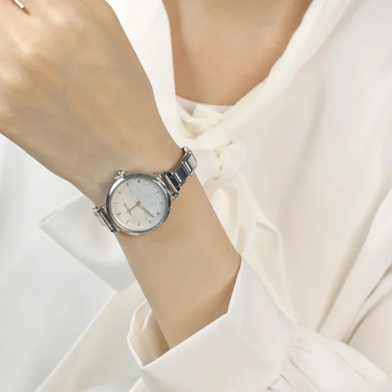 Reloj Base Modular - Esfera Nacarada (Efecto Madreperla)