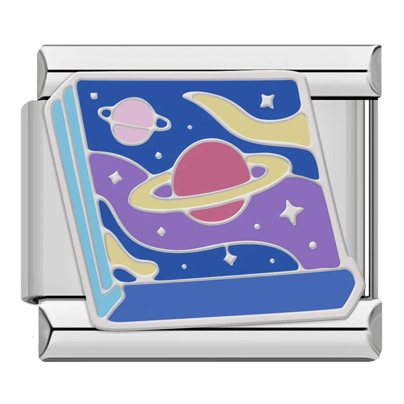 Charm Italiano Plano - Colección Autoestima y "Good Vibes" (Mensajes Positivos)