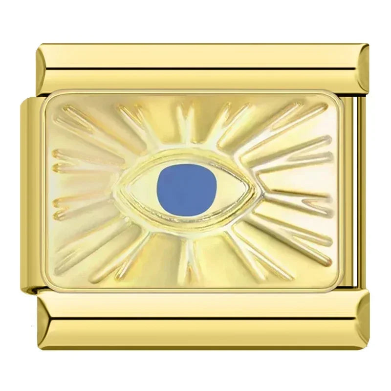 Charm Italiano Plano - Colección Gestos y Símbolos (Manos, Promesas y Suerte)