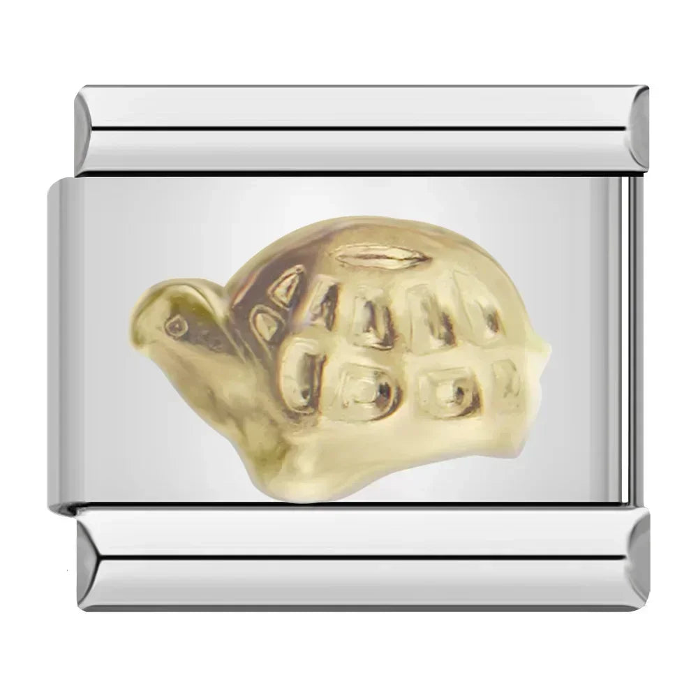 Charm Italiano Plano - Colección Símbolos y Amuletos (Cruz, Yin Yang, Moda)