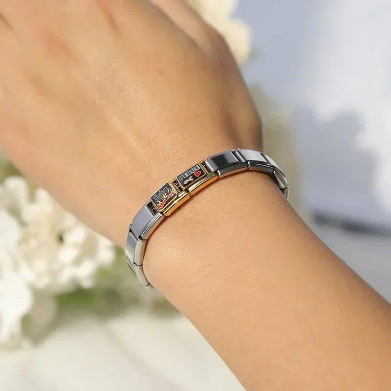 Charm Italiano Plano - Colección Pasiones y Recuerdos (Mamá, Retro, Viajes)