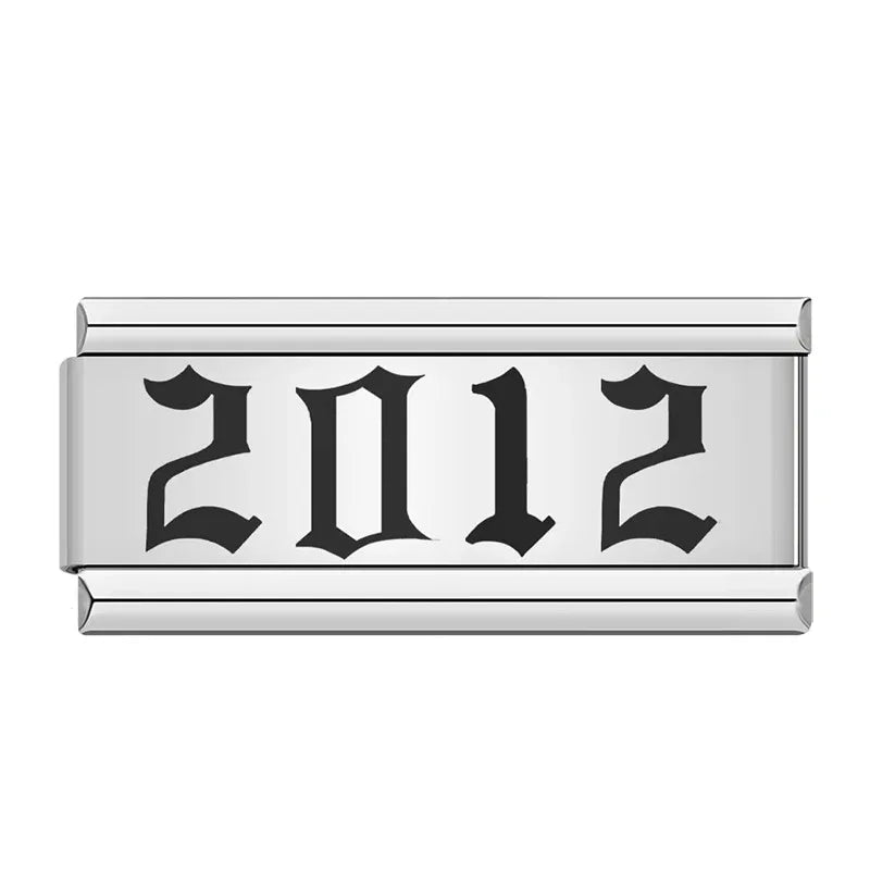 Charm Italiano Plano - Colección Años Memorables (Tu Fecha Especial)