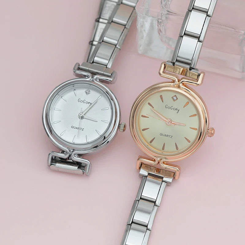 Reloj Base Modular - Bicolor Clásico (Oro y Plata)