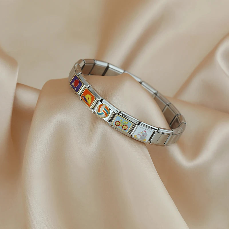 Charme italien plat - Collection Sports et Plein air (Basketball, Volleyball, Cyclisme)