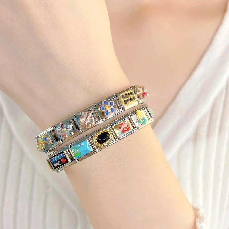 Charm Italiano Plano - Colección Favoritos (Mascotas, Fantasía y Mensajes)