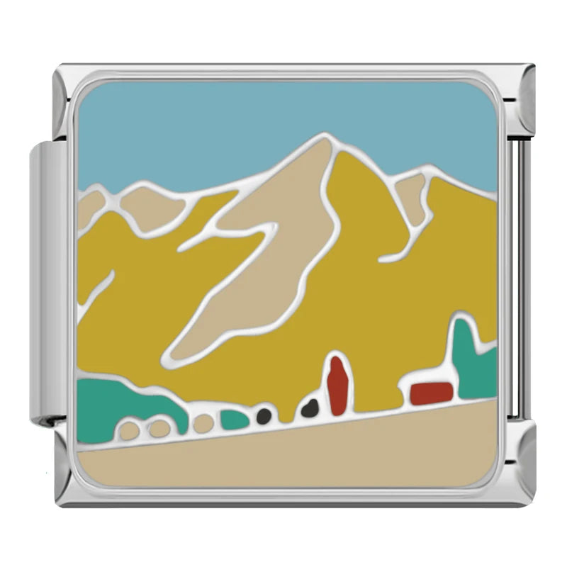 Charme italien plat - Collection Sports et Plein air (Basketball, Volleyball, Cyclisme)