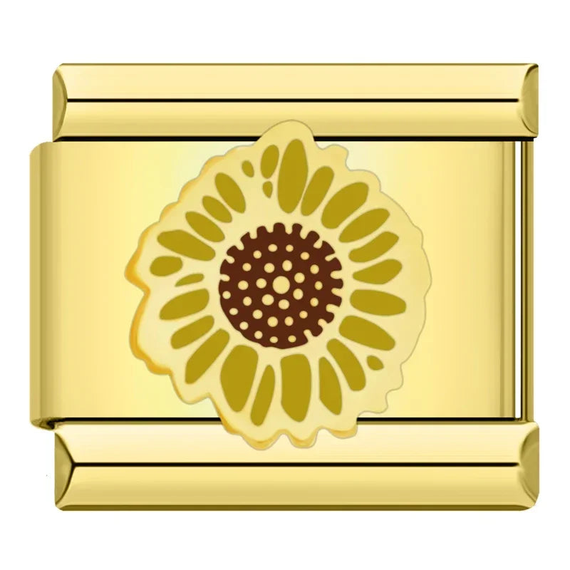 Charm Italiano Plano - Colección Pasiones y Recuerdos (Mamá, Retro, Viajes)