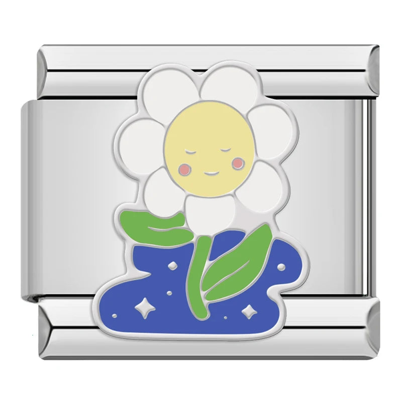 Charm Italiano Plano - Colección Autoestima y "Good Vibes" (Mensajes Positivos)