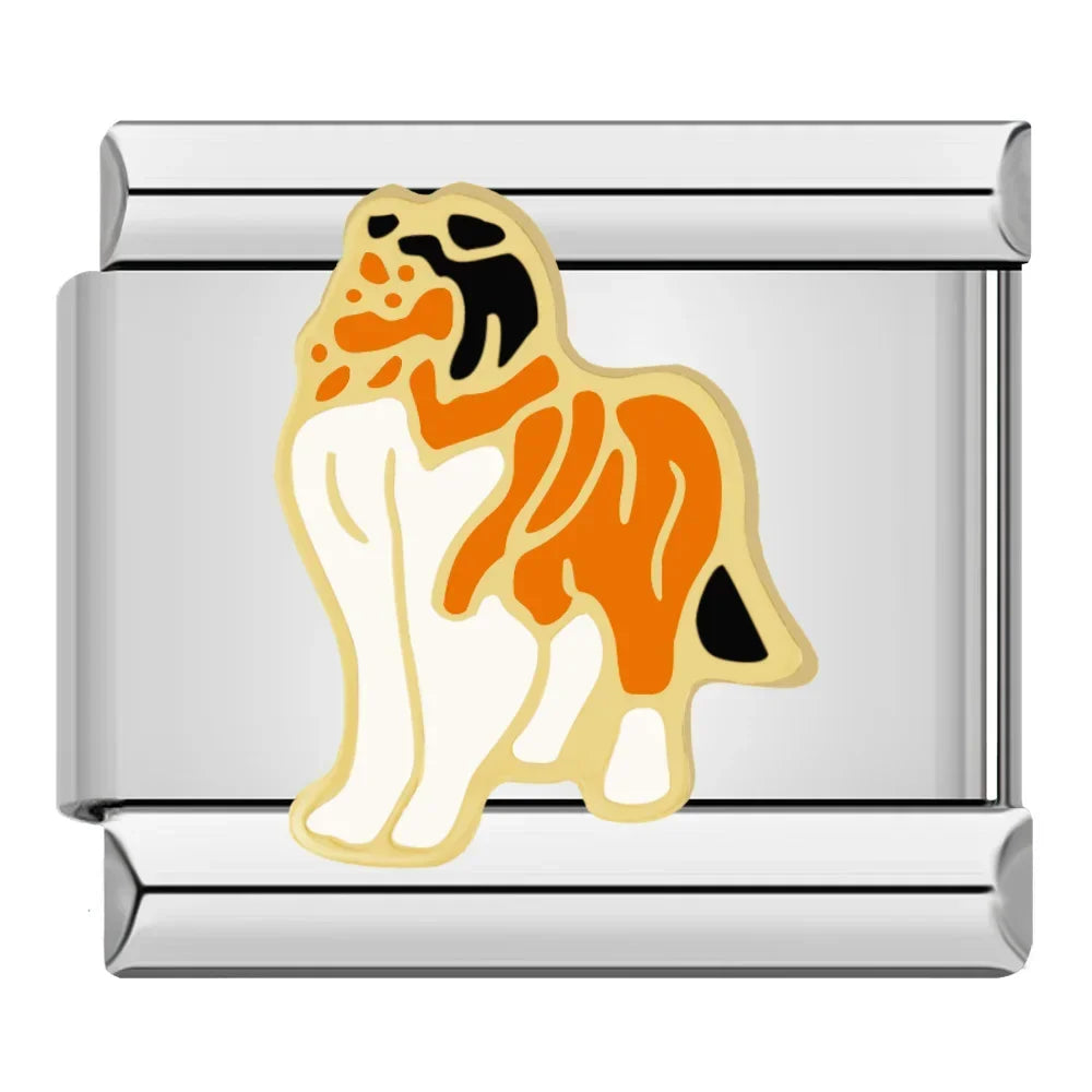 Charm Italiano Plano - Colección Reino Animal (Mascotas, Fauna y Unicornios)