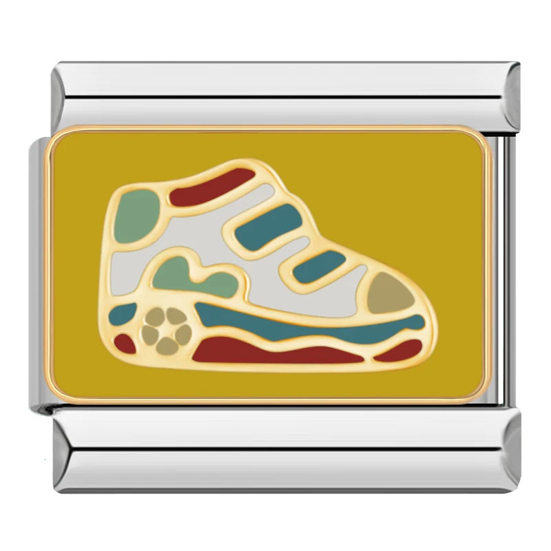 Charm Italiano Plano - Colección Deportes y Aire Libre (Basket, Voley, Bici)