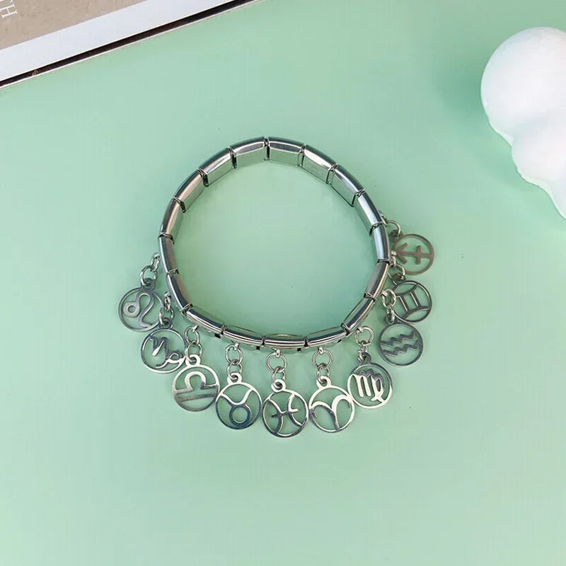 Charm Italiano Colgante - Signos del Zodiaco (Horóscopo)