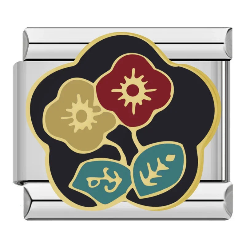 Charm Italiano Plano - Colección Flores del Mundo (El Jardín Definitivo)