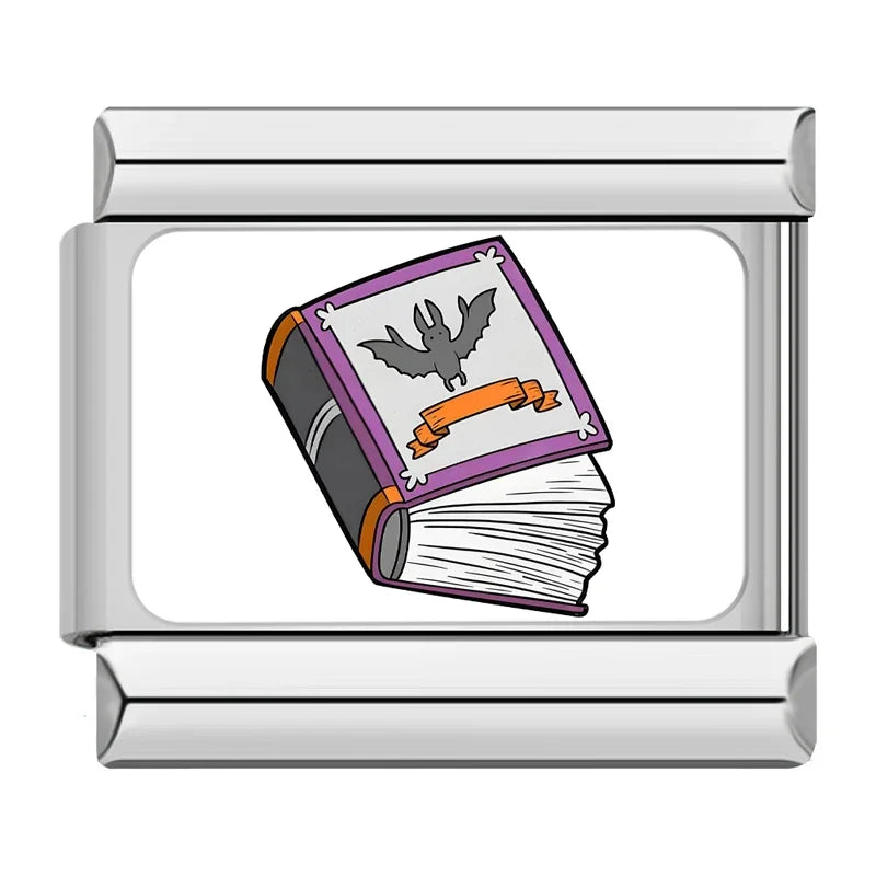 Charm Italiano Plano - Colección Halloween Pastel (Cute Spooky)