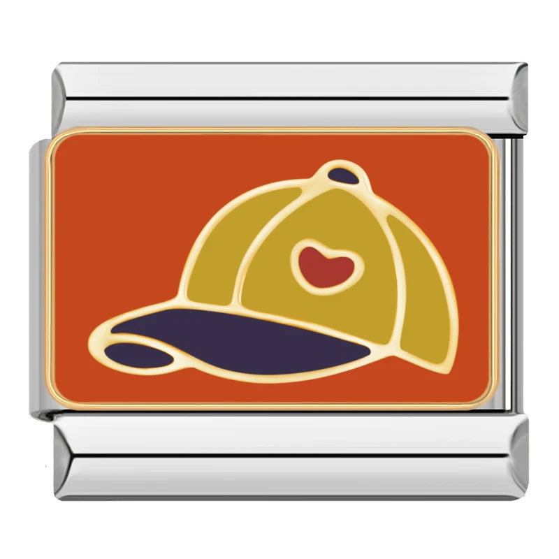 Charm Italiano Plano - Colección Deportes y Aire Libre (Basket, Voley, Bici)