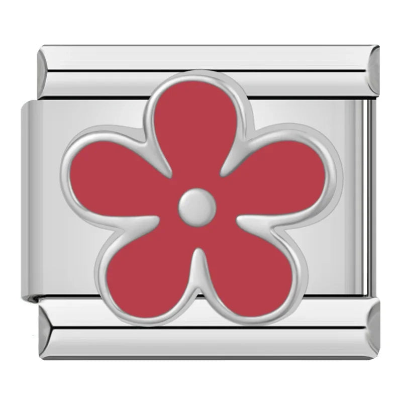 Charm Italiano Plano - Colección Flores del Mundo (El Jardín Definitivo)