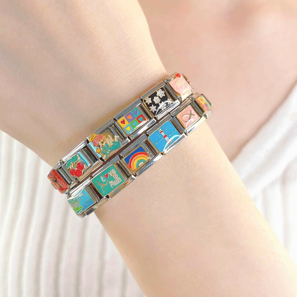 Charm Italiano Plano - Colección Verano y Estilo de Vida (Playa, Faro, Yoga)