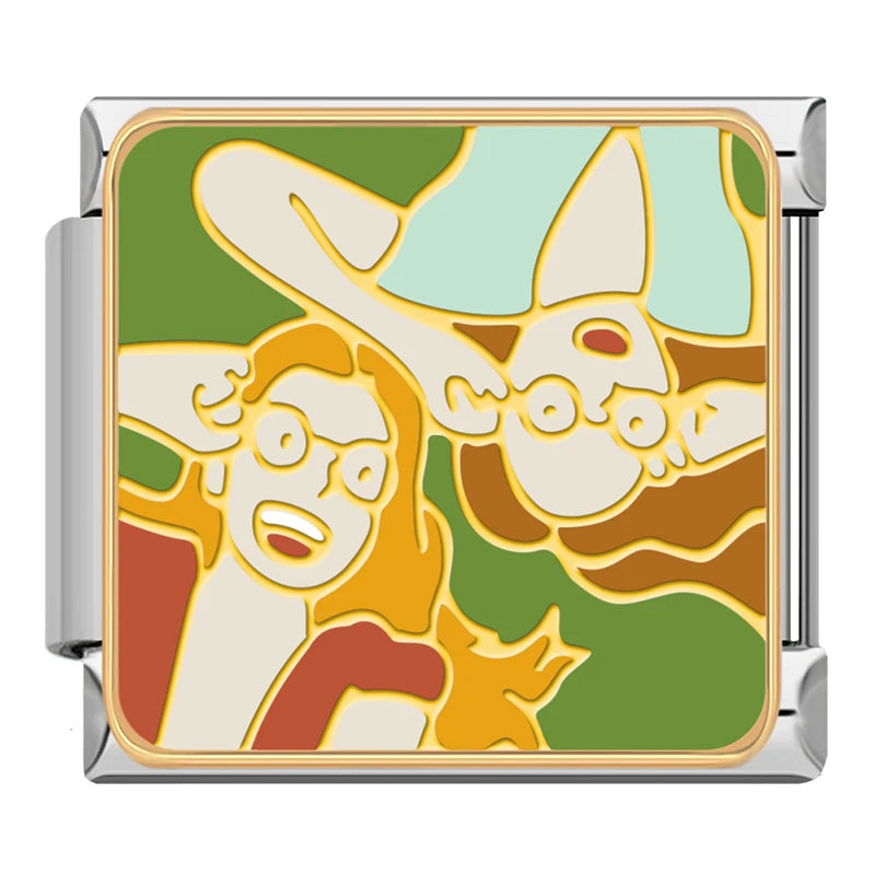 Charm Italiano Plano - Colección Amistad (Momentos con tus Mejores Amigas)