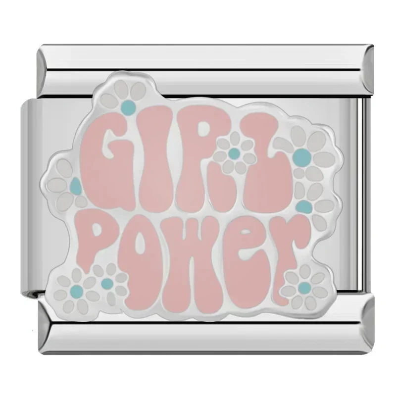 Flat Italian Charm - Chess, Games and Messages Collection (Girl Power)
