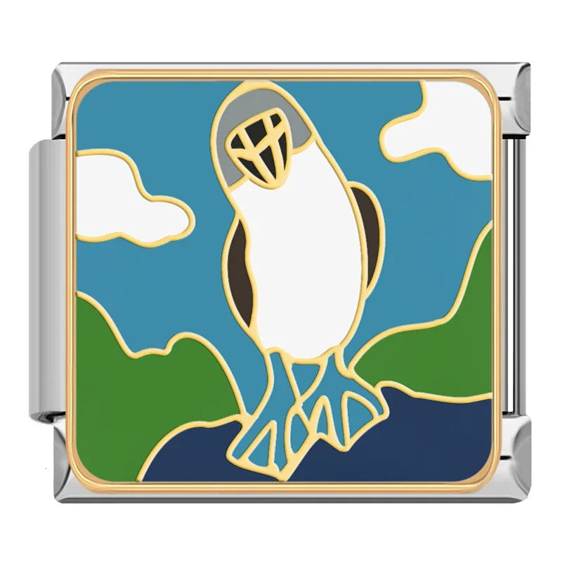 Charm Italiano Plano - Colección Viajes Exóticos (Fauna Global y Culturas)