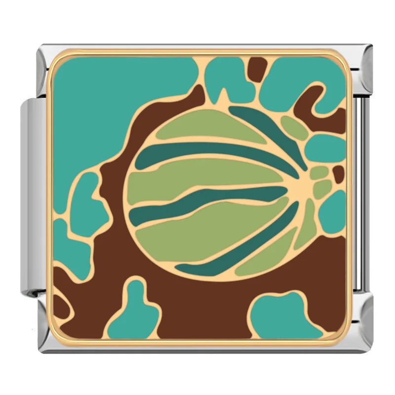 Charm Italiano Plano - Colección Jardín y Cosecha (Frutas, Flores y Plantas)