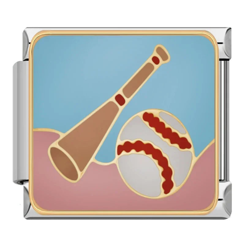 Charmant italien plat - Collection École et Baseball (Enseignants et Sports)