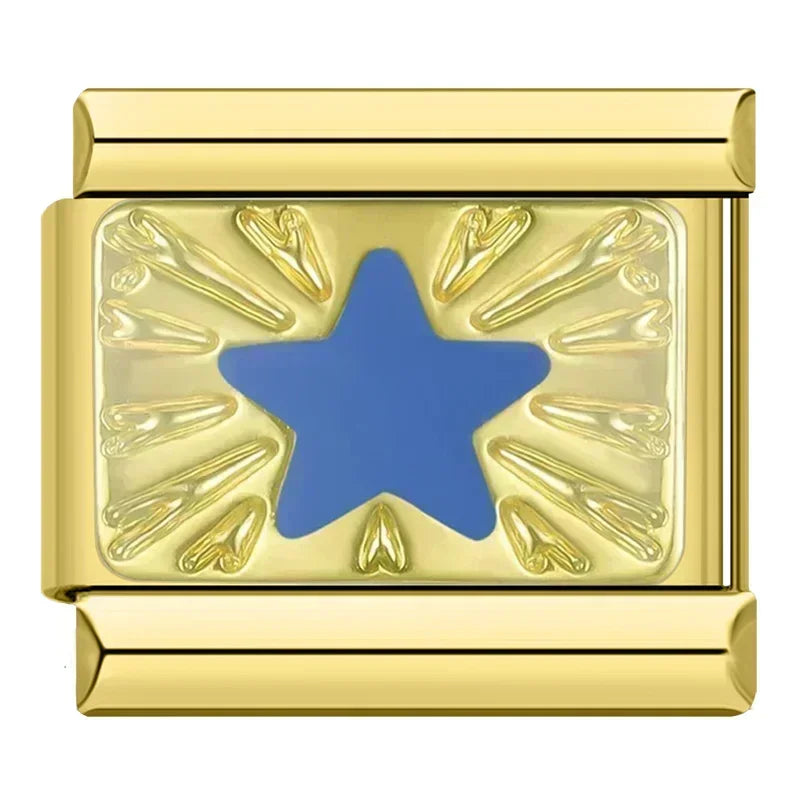 Charm Italiano Plano - Colección Gestos y Símbolos (Manos, Promesas y Suerte)