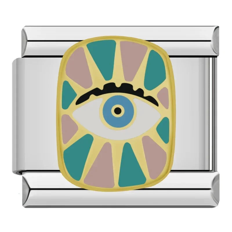 Charm Italiano Plano - Colección Arte Moderno (Retratos, Parejas y Siluetas)