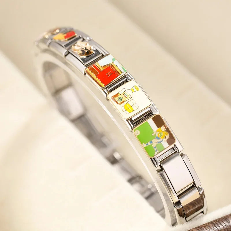 Charm Italiano Plano - Colección Aficiones y Celebración (Fútbol, Teatro, Brindis)