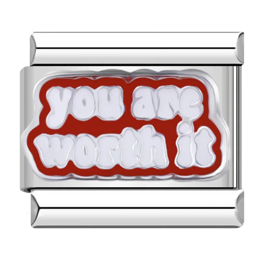 Charm Italiano Plano - Colección Y2K Fun (Frases, Memes y Animales Pastel)