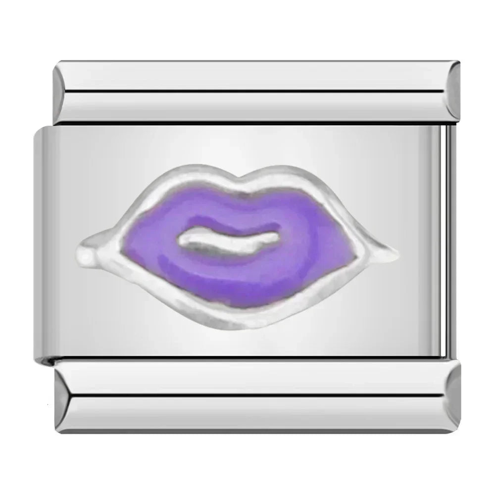 Charm Italiano Plano - Colección Símbolos y Amuletos (Cruz, Yin Yang, Moda)