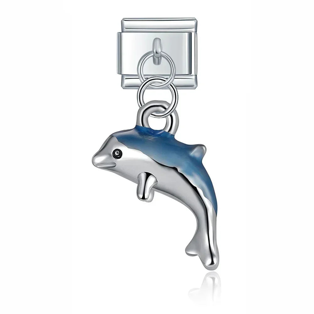 Charm Italiano Colgante - Colección Diversión y Recuerdos (Animales, Hobbies, Dulces)