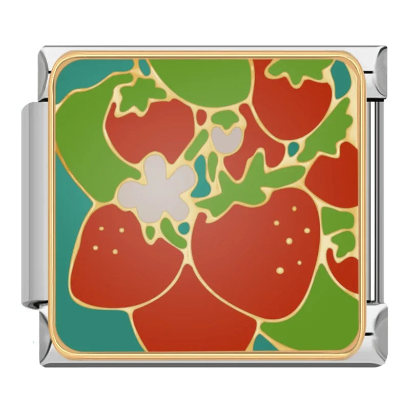 Charm Italiano Plano - Colección Personalidad y Declaraciones (Edgy & Frutal)