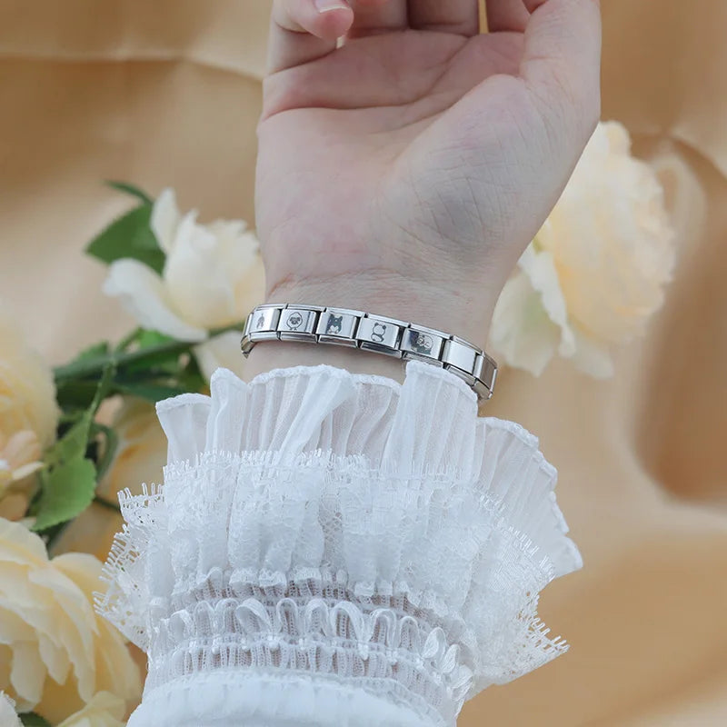 Charm Italiano Plano - Colección Animales "Sketch" (Diseño Lineal Minimalista)