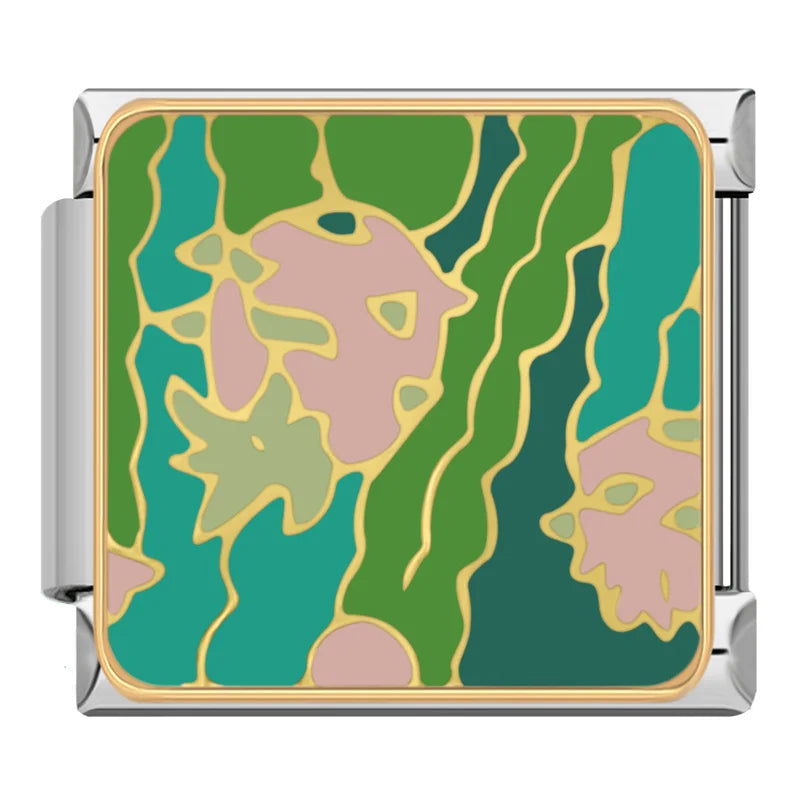 Charm Italiano Plano - Colección Jardín y Cosecha (Frutas, Flores y Plantas)