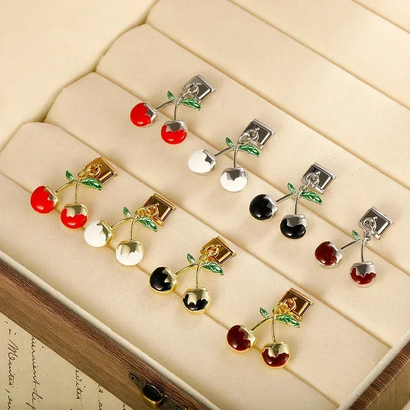 Charm Italiano Colgante - Cerezas de Colores (Estilo Pop)