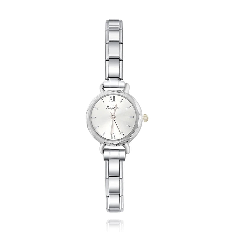 Reloj Base Modular - Esfera Tono Joya (Acero Minimalista)