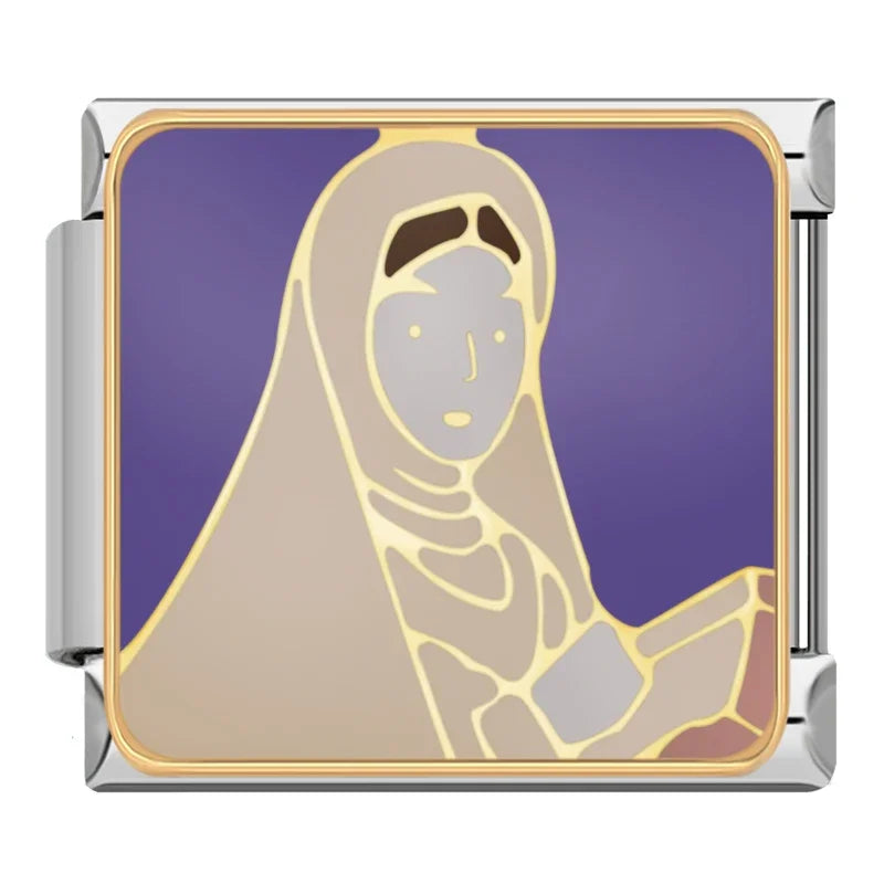 Charm Italiano Plano - Colección Diosas y Serenity (Retratos Femeninos)