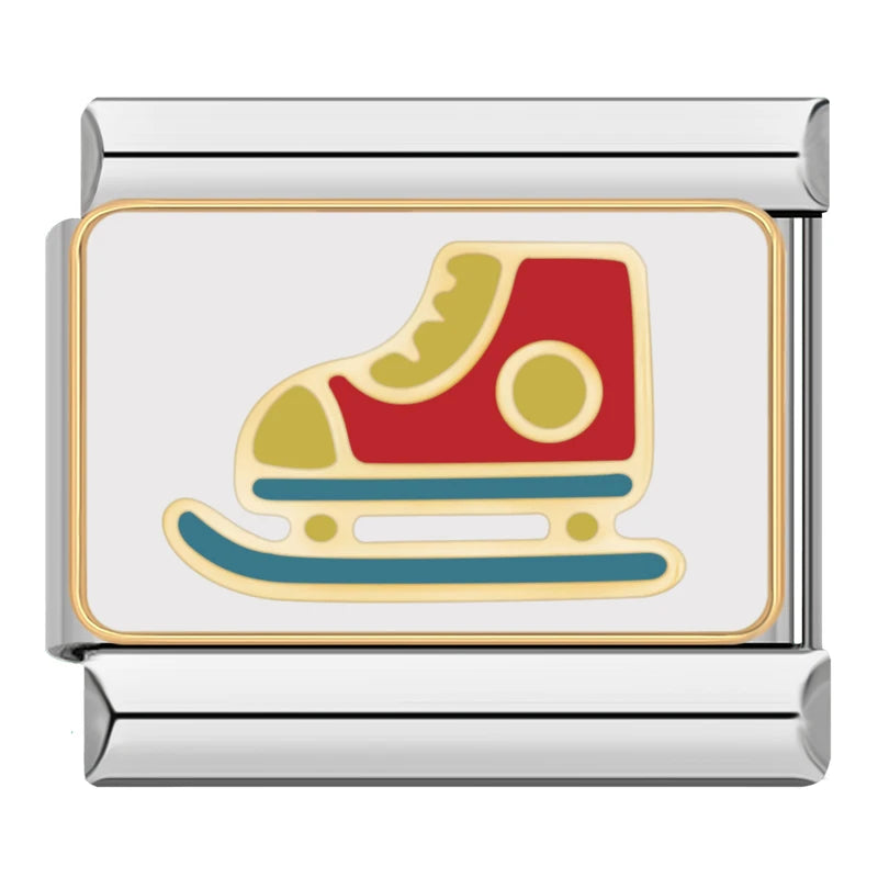 Charme italien plat - Collection Sports et Plein air (Basketball, Volleyball, Cyclisme)