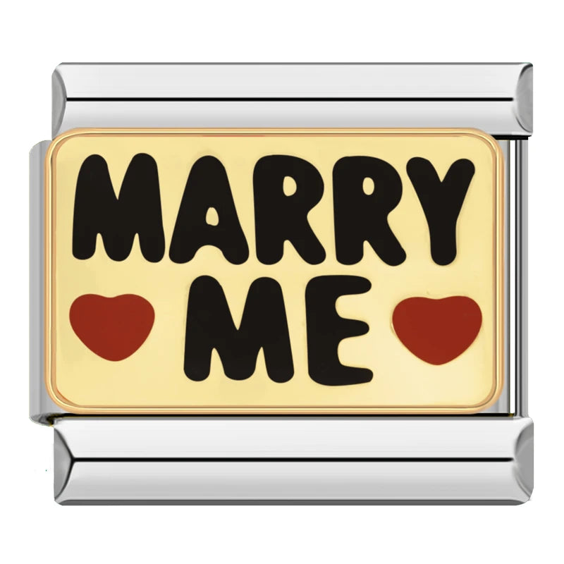 Charm Italiano Plano - Colección Declaraciones (Fe, Música, Amor y Rebeldía)